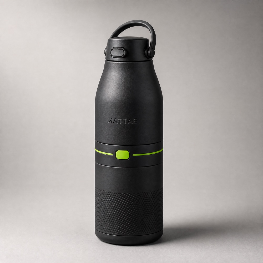 MX-01 shaker configuration with mixing attachment